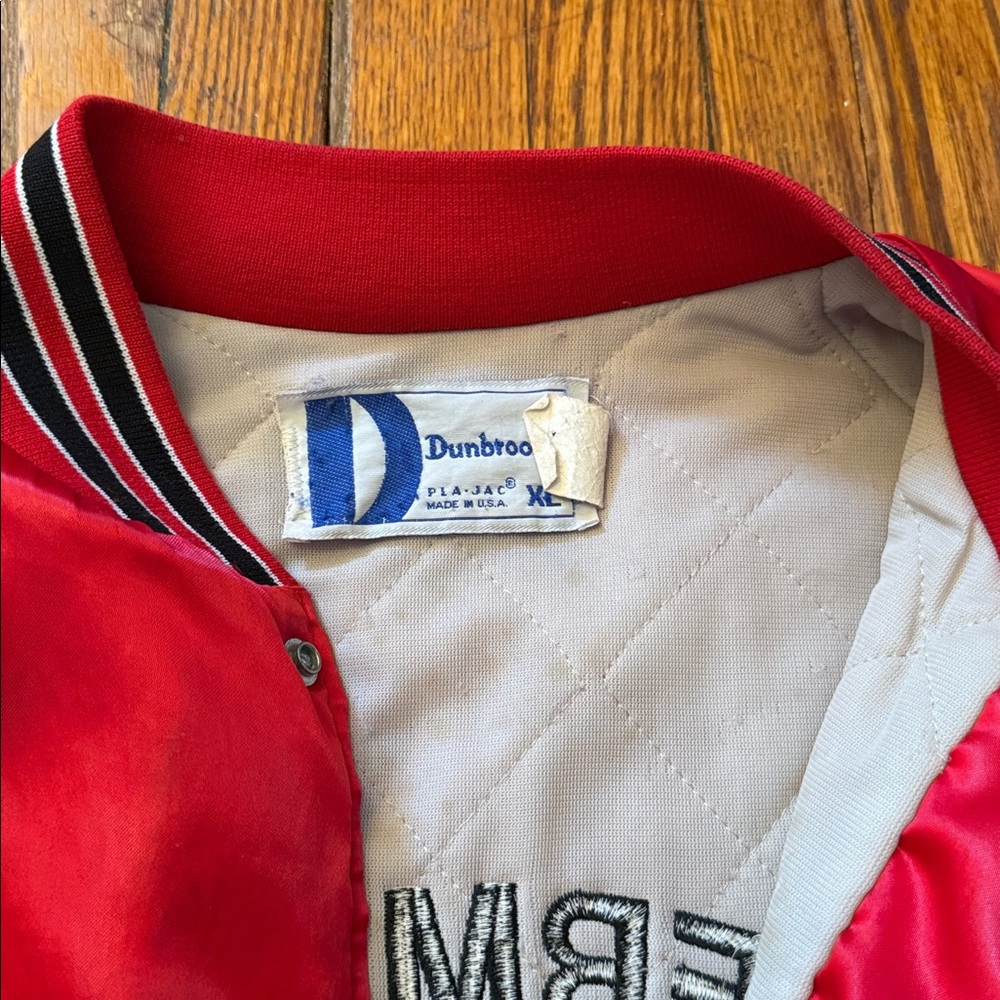 80’s Boilermakers Vintage Varsity Bomber Jacket - Picture 5 of 14